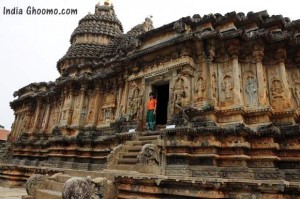 At Sharadamba Temple Sringeri