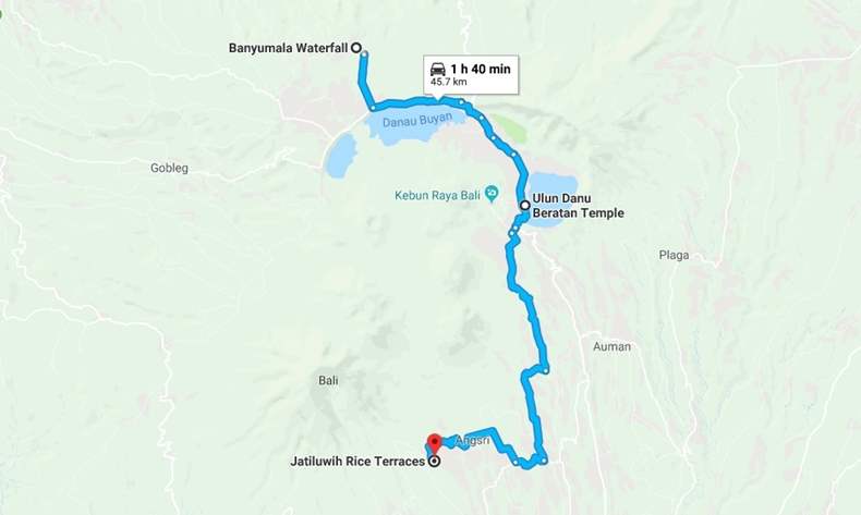 Bali Map